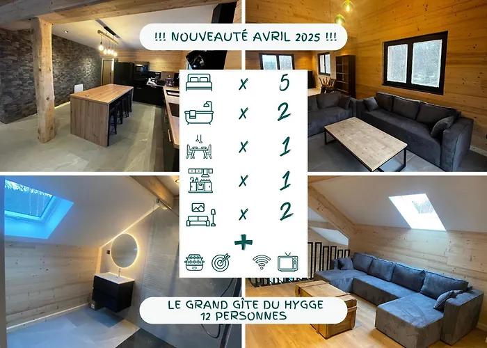 Vosges Hygge - & Шале Anould